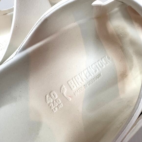 BIRKENSTOCK Arizona EVA Sandals White EU Size 40 Pool Beach Waterproof Vacation - Picture 7 of 8